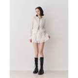 レースティアードミニスカート【セットアップ対応】 | jouetie | 詳細画像9 