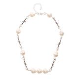 シルバー | ワイヤーライクパールネックレス | jouetie