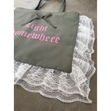 ロゴレースフリルトートバッグ | jouetie | 詳細画像10 