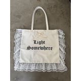 ロゴレースフリルトートバッグ | jouetie | 詳細画像11 