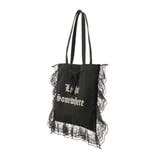 ロゴレースフリルトートバッグ | jouetie | 詳細画像13 