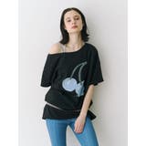 チェリーワンショルルーズTシャツ | jouetie | 詳細画像20 