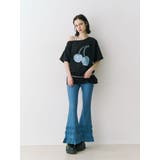 チェリーワンショルルーズTシャツ | jouetie | 詳細画像23 