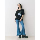 チェリーワンショルルーズTシャツ | jouetie | 詳細画像24 