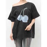 チェリーワンショルルーズTシャツ | jouetie | 詳細画像41 