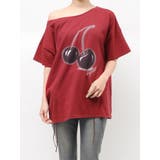チェリーワンショルルーズTシャツ | jouetie | 詳細画像42 