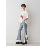 チェリーワンショルルーズTシャツ | jouetie | 詳細画像7 