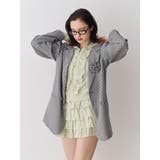 レースクロップドZIPフーディー【セットアップ対応】 | jouetie | 詳細画像13 