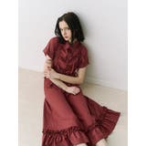アシメギャザーシャツワンピース | jouetie | 詳細画像2 