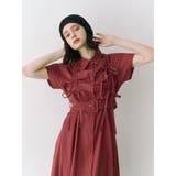 アシメギャザーシャツワンピース | jouetie | 詳細画像9 