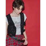 ユニオンジャックラインストーンTシャツ | jouetie | 詳細画像21 