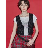 ユニオンジャックラインストーンTシャツ | jouetie | 詳細画像22 