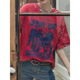 レッド | グランジダメージTシャツ | jouetie