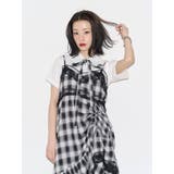 レースドッキングアシメヘムキャミワンピース | jouetie | 詳細画像10