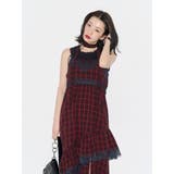 レースドッキングアシメヘムキャミワンピース | jouetie | 詳細画像17