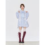 マムルークスリーブビッグリボンチュニックシャツ | jouetie | 詳細画像10 