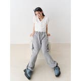 ロゴルーズスウェットパンツ | jouetie | 詳細画像23 