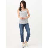 BASICボーダーキャミソール | Ungrid | 詳細画像10 