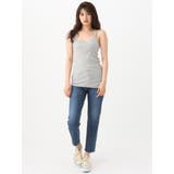 BASICボーダーキャミソール | Ungrid | 詳細画像11 