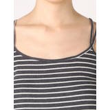 BASICボーダーキャミソール | Ungrid | 詳細画像25 