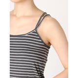 BASICボーダーキャミソール | Ungrid | 詳細画像26 