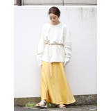 ヴィンテージサテンフィットマキシスカート | Ungrid | 詳細画像6 