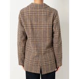 スリーブスリットチェックジャケット | Ungrid | 詳細画像10 