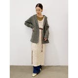 スリーブスリットチェックジャケット | Ungrid | 詳細画像4 