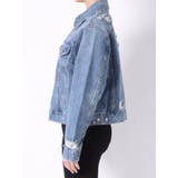 ダメージデニムジャケット | Ungrid | 詳細画像8