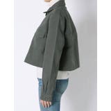 ショート丈ステッチブルゾン | Ungrid | 詳細画像7 