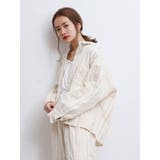 ストライプルーズシャツ | Ungrid | 詳細画像5 