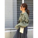 ミリタリーショートブルゾン | Ungrid | 詳細画像9