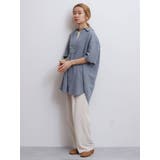 ハーフスリーブスキッパーシャツ | Ungrid | 詳細画像7