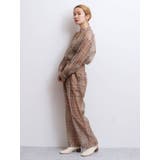 シアーチェックノーカラーシャツ | Ungrid | 詳細画像4 