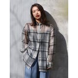 シアーチェックノーカラーシャツ | Ungrid | 詳細画像5 