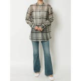 シアーチェックノーカラーシャツ | Ungrid | 詳細画像6 