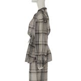 シアーチェックノーカラーシャツ | Ungrid | 詳細画像8 