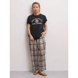 シアーチェックワイドパンツ | Ungrid | 詳細画像12