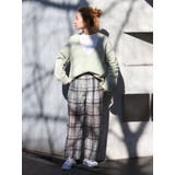 シアーチェックワイドパンツ | Ungrid | 詳細画像13