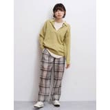 シアーチェックワイドパンツ | Ungrid | 詳細画像3