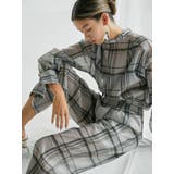 シアーチェックワイドパンツ | Ungrid | 詳細画像4