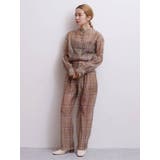 シアーチェックワイドパンツ | Ungrid | 詳細画像6