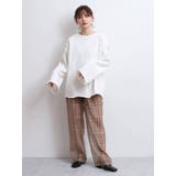 シアーチェックワイドパンツ | Ungrid | 詳細画像9