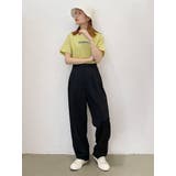 ハイウエストルーズテーパードパンツ | Ungrid | 詳細画像34
