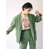 グリーン | カラーコーデュロイジャケット | Ungrid