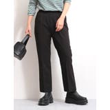 ブラック | 【WEB限定】カラータックフレアパンツ | Ungrid