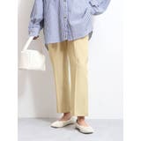 イエロー | 【WEB限定】カラータックフレアパンツ | Ungrid