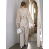 バイカラーステッチサロペット | Ungrid | 詳細画像10 