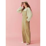 バイカラーステッチサロペット | Ungrid | 詳細画像25 