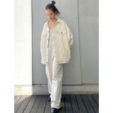 バイカラーステッチサロペット | Ungrid | 詳細画像30 